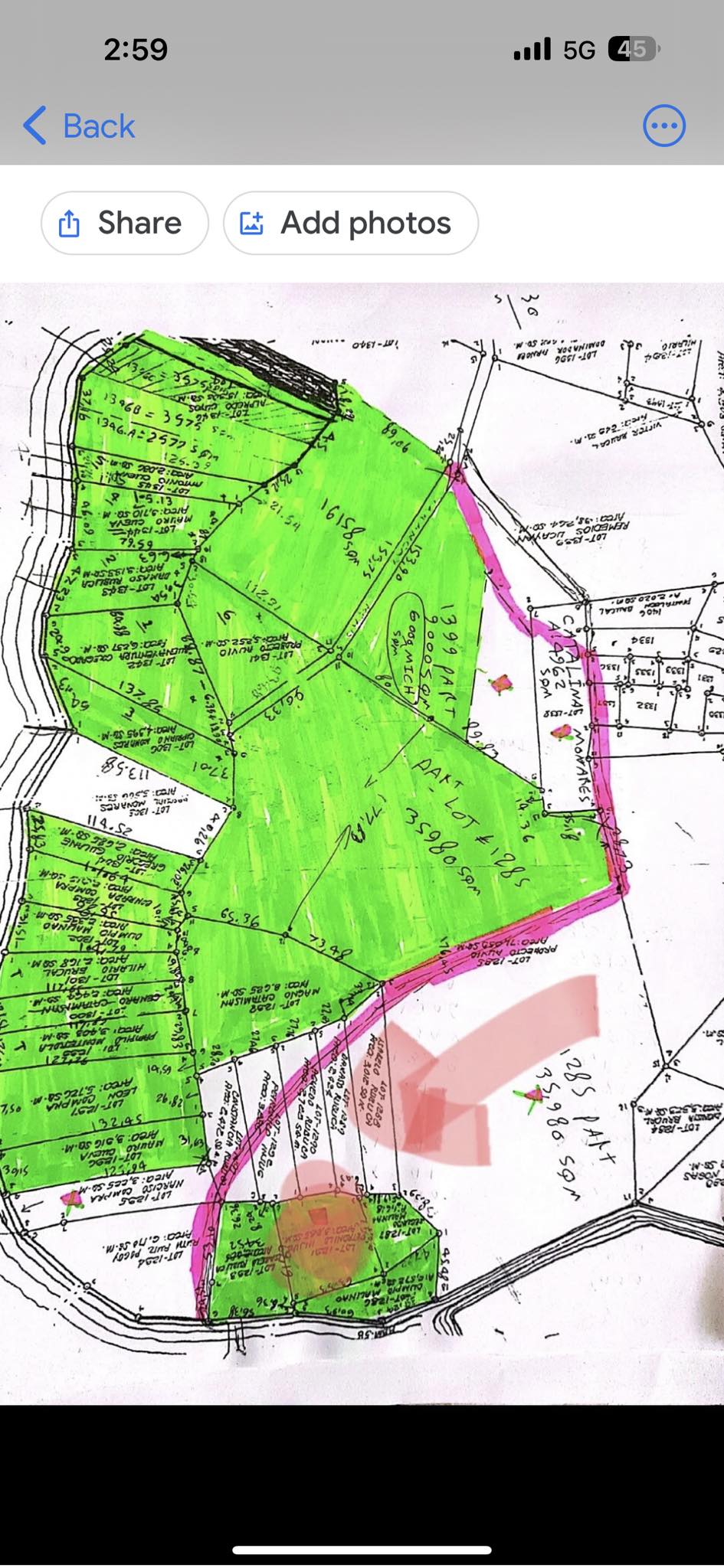 El Paradisio Property Map